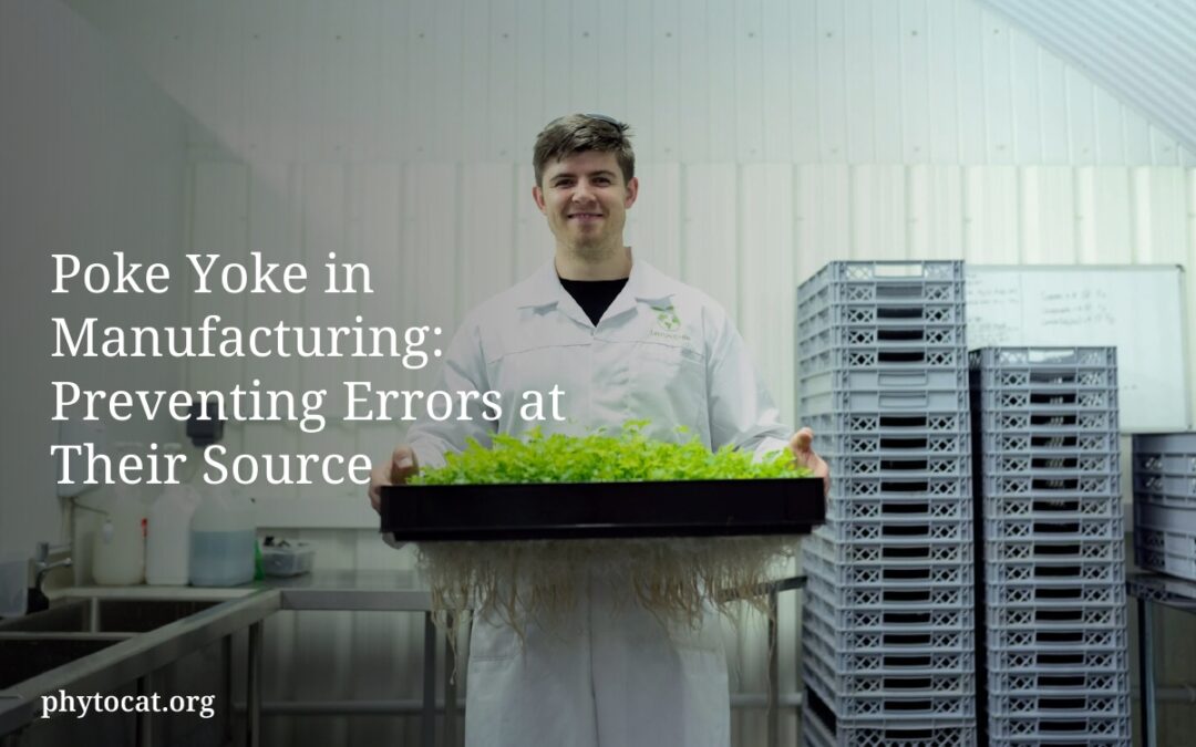 Poke Yoke in Manufacturing: Preventing Errors at Their Source